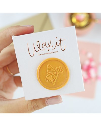 Lora Bailora - Sceau en laiton - Clé volante - Wax It