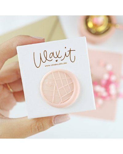 Lora Bailora - Sceau en laiton - Plan de rue - Wax It