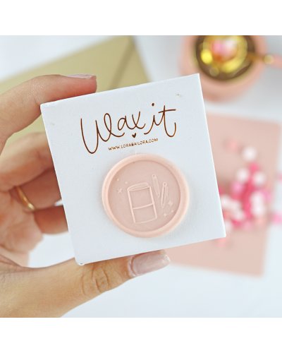 Lora Bailora - Sceau en laiton - Documenter - Wax It