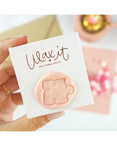 Lora Bailora - Sceau en laiton - Puzzle - Wax It