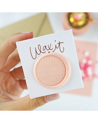 Lora Bailora - Sceau en laiton - Jersey - Wax It