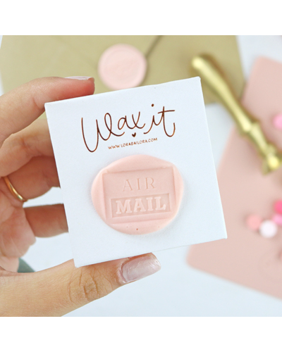 Lora Bailora - Sceau en laiton - Air Mail - Wax It