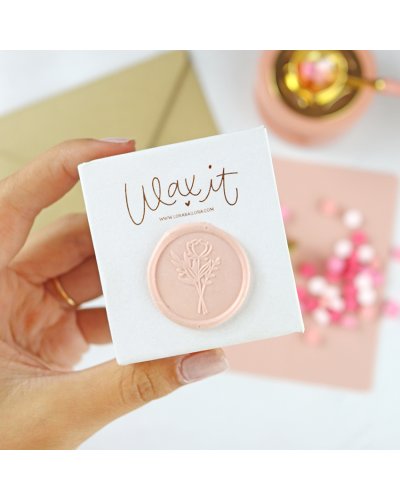 Sceau en laiton - Bouquet - Wax It | Lora Bailora