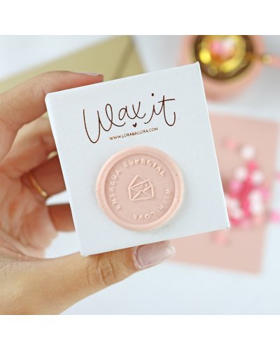 Lora Bailora - Sceau en laiton - Entrega especial - Wax It