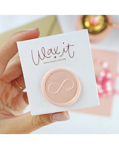 Lora Bailora - Sceau en laiton - Infini - Wax It