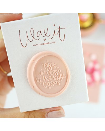 Lora Bailora - Sceau en laiton - Todo un universo - Wax It