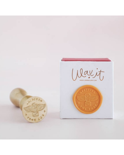 Lora Bailora - Sceau en laiton - Owl Post - Wax It