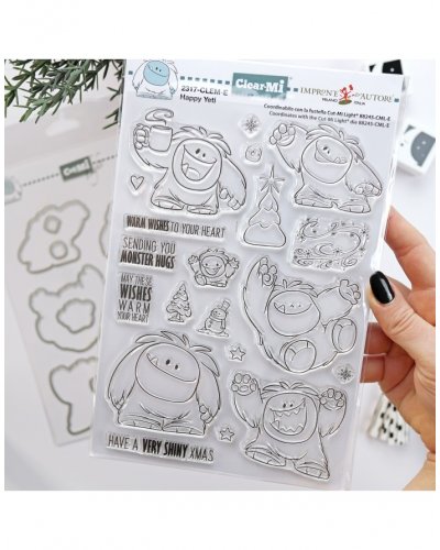 Cut-Mi - Tampons & Dies A5 - Happy Yeti