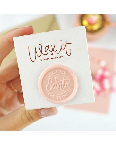Lora Bailora - Sceau en laiton - Santa's - Wax It