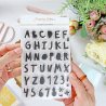 Tampon clear A6 - ABC - Little M | Lora Bailora