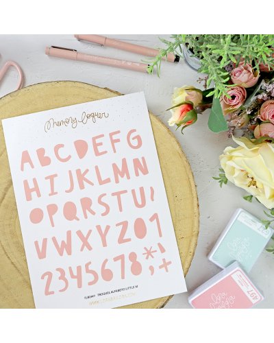 Dies - Alphabet - Little M | Lora Bailora