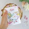 Die-cuts - Baby M va al cole | Lora Bailora