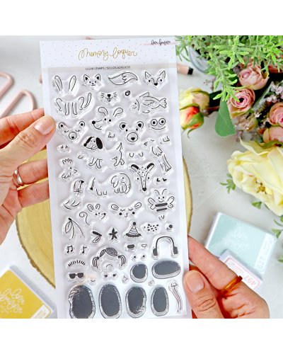 Lora Bailora - Tampon clear Fingerprint - Baby M va al cole