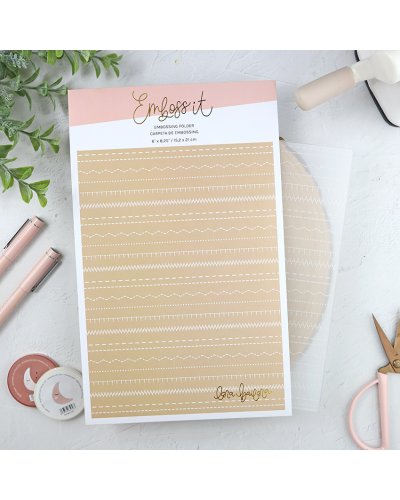 Lora Bailora - Classeur de gaufrage - Couture - Emboss it 