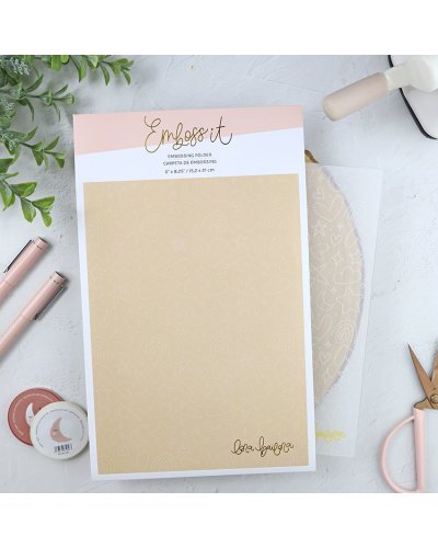 Lora Bailora - Classeur de gaufrage - Couture Baby M - Emboss it 