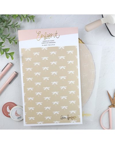 Classeur de gaufrage - Libellules - Emboss it | Lora Bailora