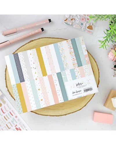 Bloc papiers 15x20 - Baby M | Lora Bailora