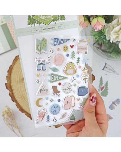 Lora Bailora - Autocollants puffy Illustrations - Perseidas