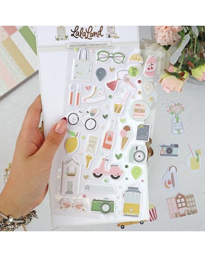 Lora Bailora - Autocollants puffy Illustrations - Lala Land