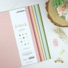 Kit papiers 30x30 Faux-unis - Lala Land | Lora Bailora