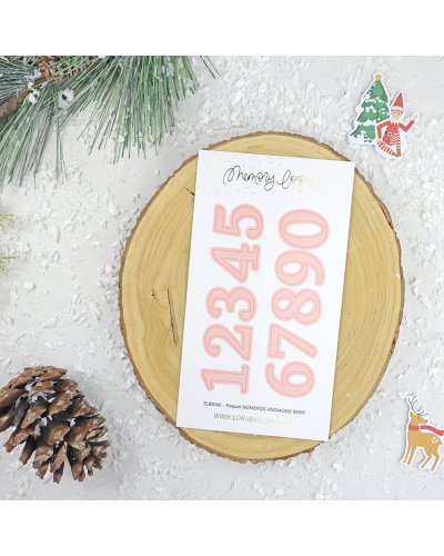 Lora Bailora - Dies Chiffres imbriqués Serif - Memory Lane