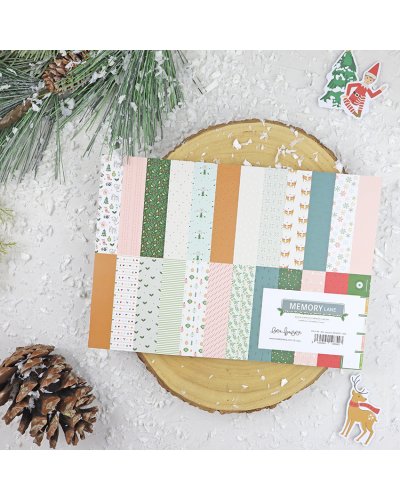 Lora Bailora - Bloc papiers 15x20cm - Memory Lane