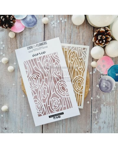 Chou & Flowers - Pochoir - Écorce - Altitude