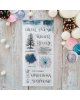 Chou & Flowers - Tampon clear DL - Les mots hiver - Altitude 