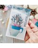 Chou & Flowers - Tampon clear A7 - Tasse winter - Altitude