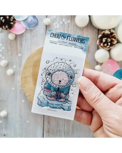 Tampon clear A8 - Doudou Esquimau - Altitude | Chou & Flowers
