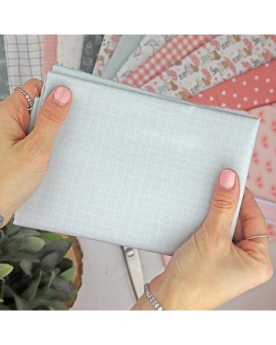 Alúa Cid - Coupon de tissu - Décembre - Carreaux - Rita vuelve a casa