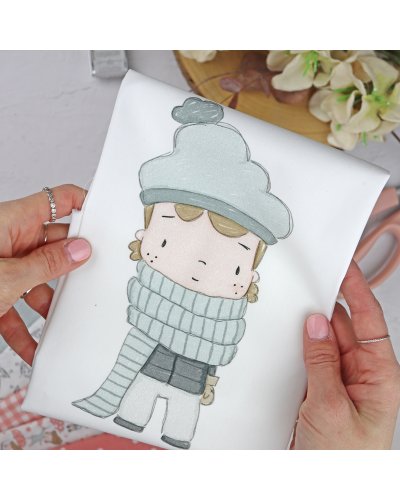 Alúa Cid - Panneau de tissu - Décembre - Rita vuelve a casa