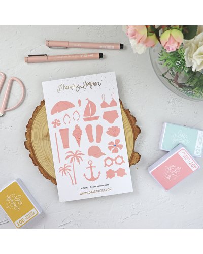 Dies - Summer Icons - Summer Memories de Steffi Ried | Lora Bailora