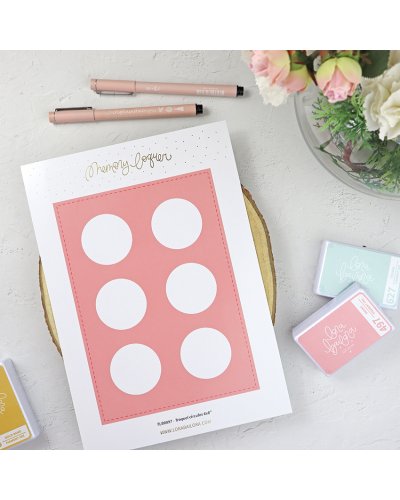 Die - Cercles 6x8" - Memory Loquer | Lora Bailora