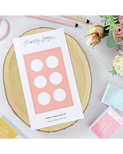 Die - Cercles 4x6" - Memory Loquer | Lora Bailora