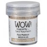 Poudre à embosser - Pure Platinum by Sara Naumann | WOW!