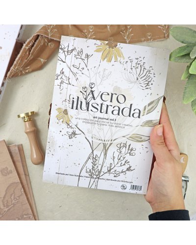 Vero Ilustrada - Bloc papiers 15x20cm - Art Journal Vol.2