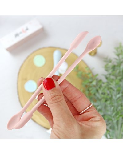ComuniCard - Spatule en silicone - Rose
