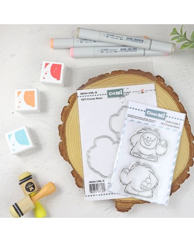 Tampons & Dies - Yeti Fronte Retro | Cut-Mi