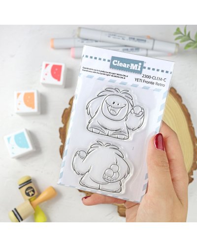Tampon clear - Yeti Fronte Retro | Clear-Mi