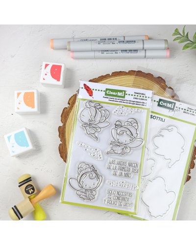 Tampons & Dies A6 - Tinkerbell | Clear-Mi