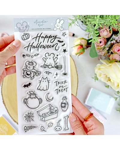 Lora Bailora - Tampon clear Halloween de Mandie Kuo