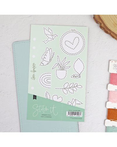 Stitch it - pochoir broderie Un nuevo abril