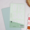 Pochoir broderie - Chiffres - Stitch it | Lora Bailora