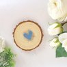 Coeur acrylique denim | RitaRita