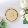 Coeur acrylique saumon | RitaRita