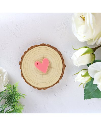 RitaRita - Coeur acrylique pastèque