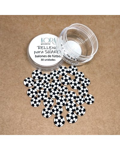 Formes acrylique pour shaker - Football | Kora Projects