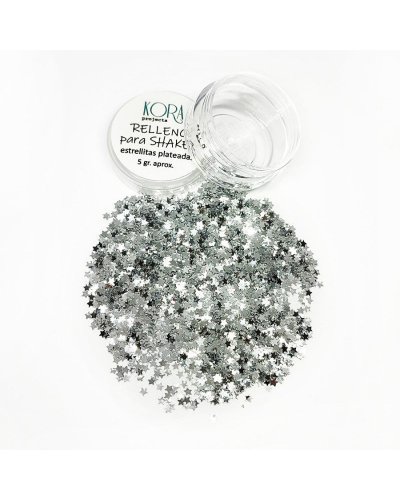 Kora Projects - Formes pour shaker - Étoiles argentées