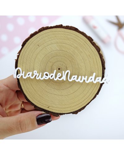 Alúa Cid - Mot acrylique - Diaro de Navidad